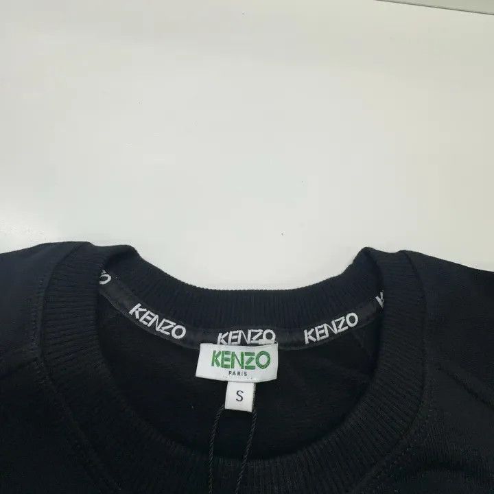 Kenzo KENZO Black Casual Embroidered Sweatshirt -2507 Size US S / EU 44-46 / 1 - 4 Thumbnail