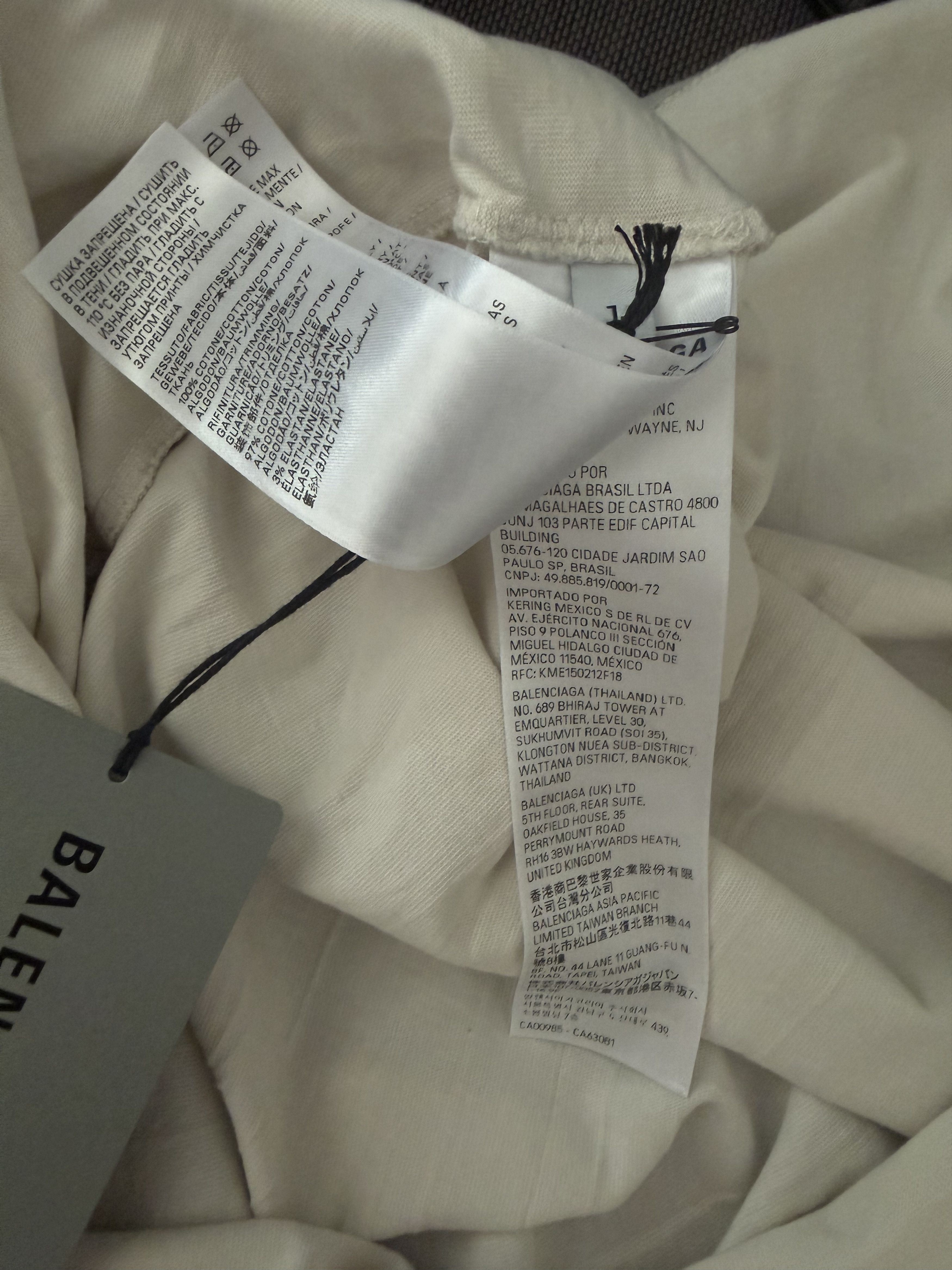 Balenciaga BALENCIAGA METAL LOGO SHIRT Size US L / EU 52-54 / 3 - 8 Thumbnail