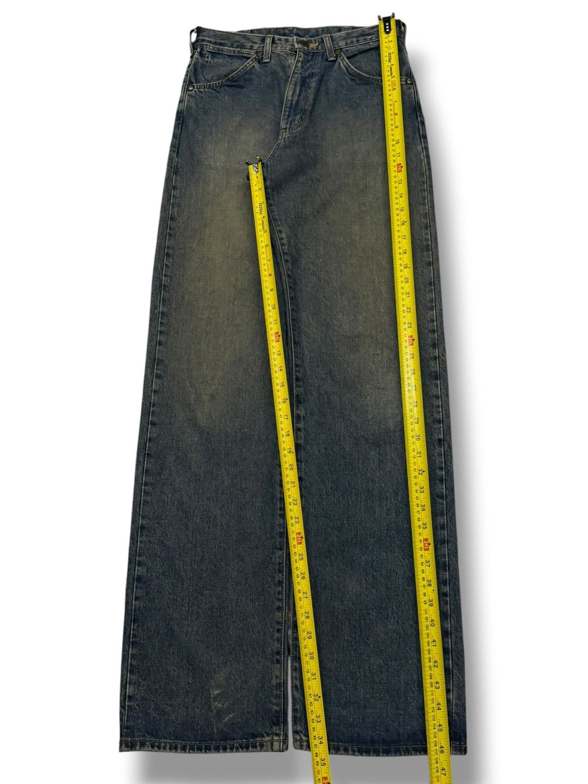 Wrangler Vintage Wrangler Japanese Denim Jeans | Relaxed Straight W28 Size US 28 / EU 44 - 14 Thumbnail