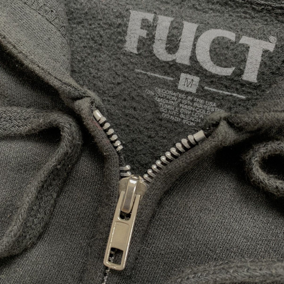 FUCT Vintage Fuct Zip Hoodie RIP of Jesus Powell Parody Size US M / EU 48-50 / 2 - 4 Thumbnail