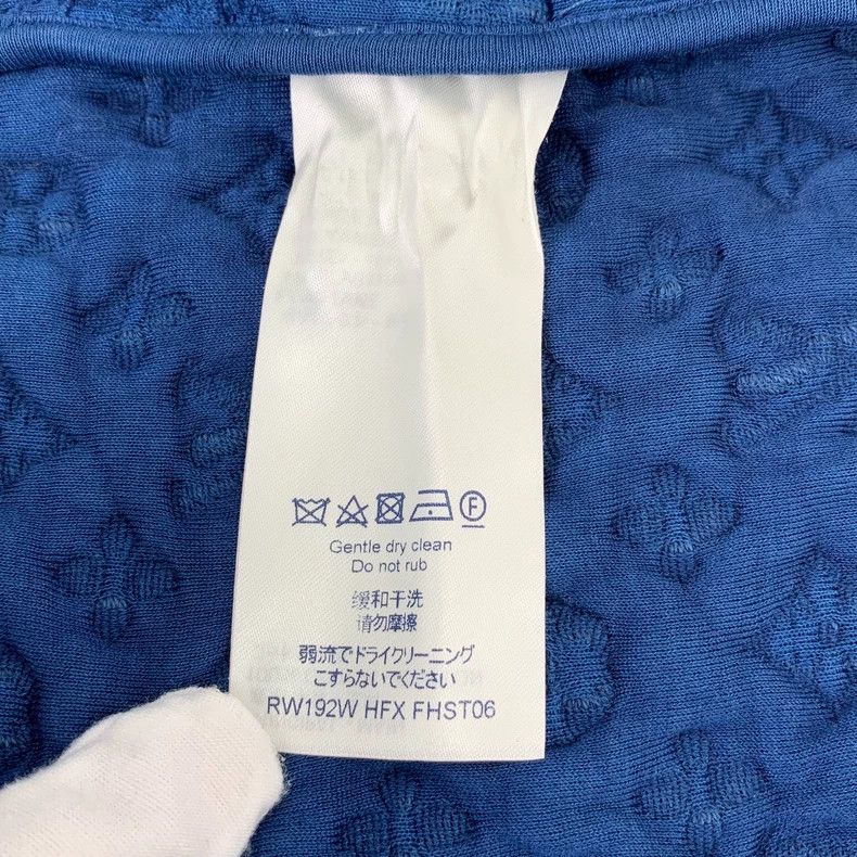 Louis Vuitton Louis Vuitton Cotton hooded drawstring zippered sweatshirt Size L / US 10 / IT 46 - 6 Thumbnail