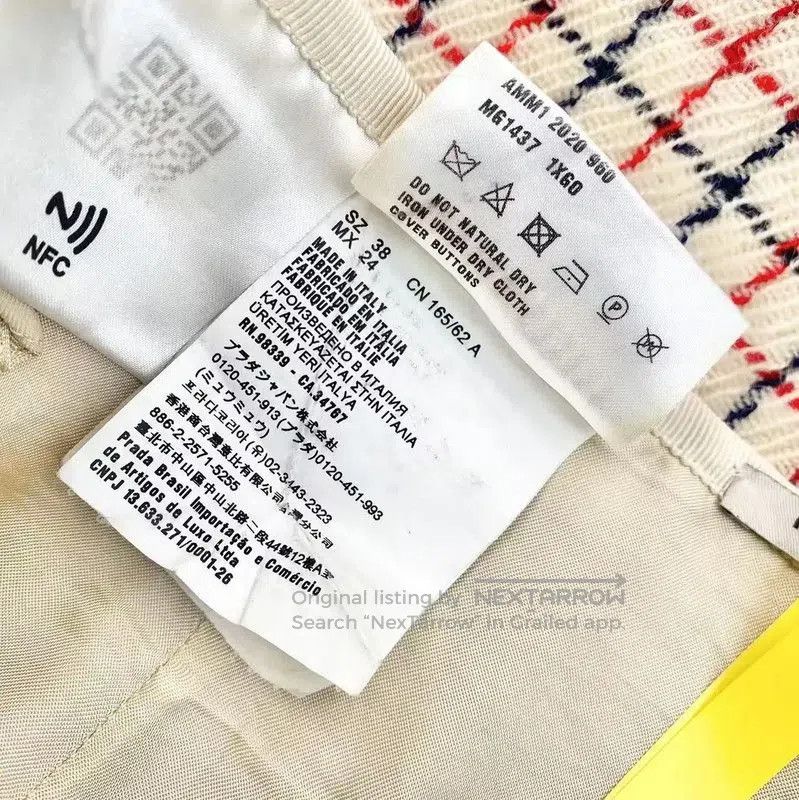 Miu Miu Miu Miu Multicolor Wool Women's Skirt . Size 26" / US 2 / IT 38 - 5 Thumbnail