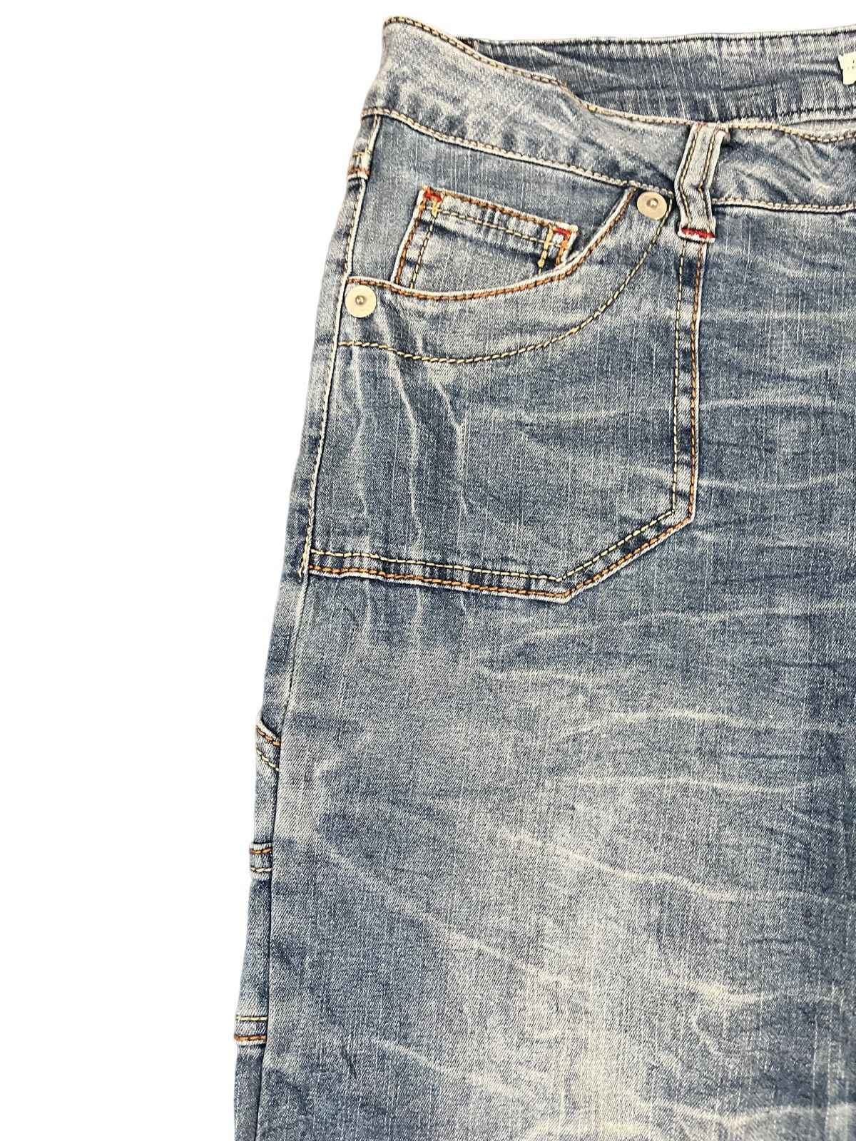 Kapital Vintage Seriously Bell Bottom Cargo Denim Size US 32 / EU 48 - 4 Thumbnail