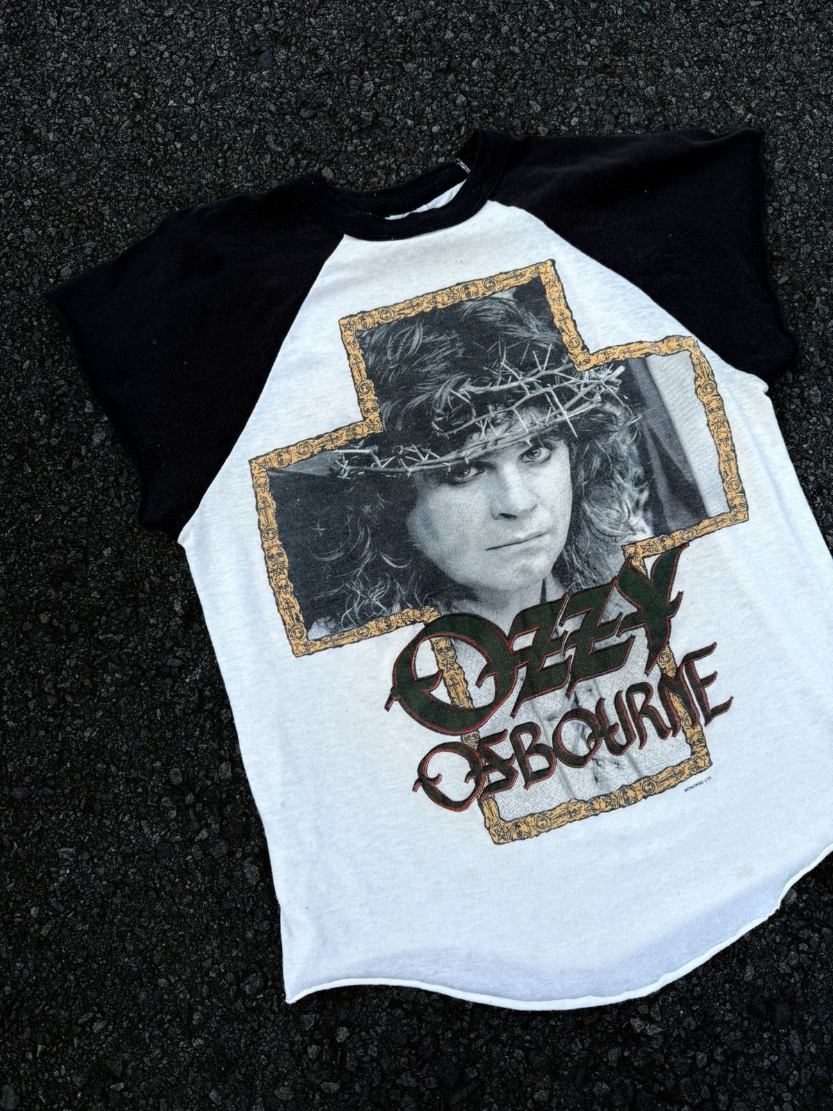 Ozzy Osbourne × Vintage 80’s RARE Ozzy Osbourne Concert tour t shirt 88’-89’ Size US L / EU 52-54 / 3 - 10 Thumbnail