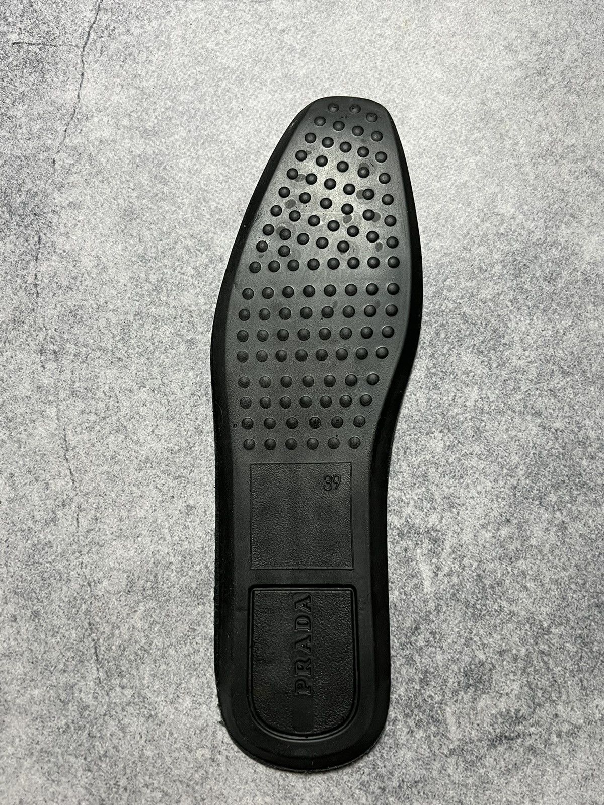 Prada Vintage Prada Leather Loafers Black Size 39 Size US 6.5 / EU 39-40 - 7 Thumbnail