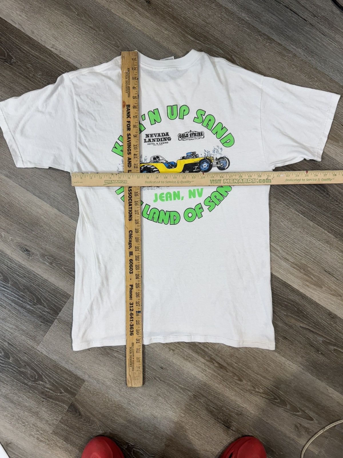 Vintage Bad Ass Vintage Tee RACING HANDPULLED GEM Size US L / EU 52-54 / 3 - 8 Thumbnail