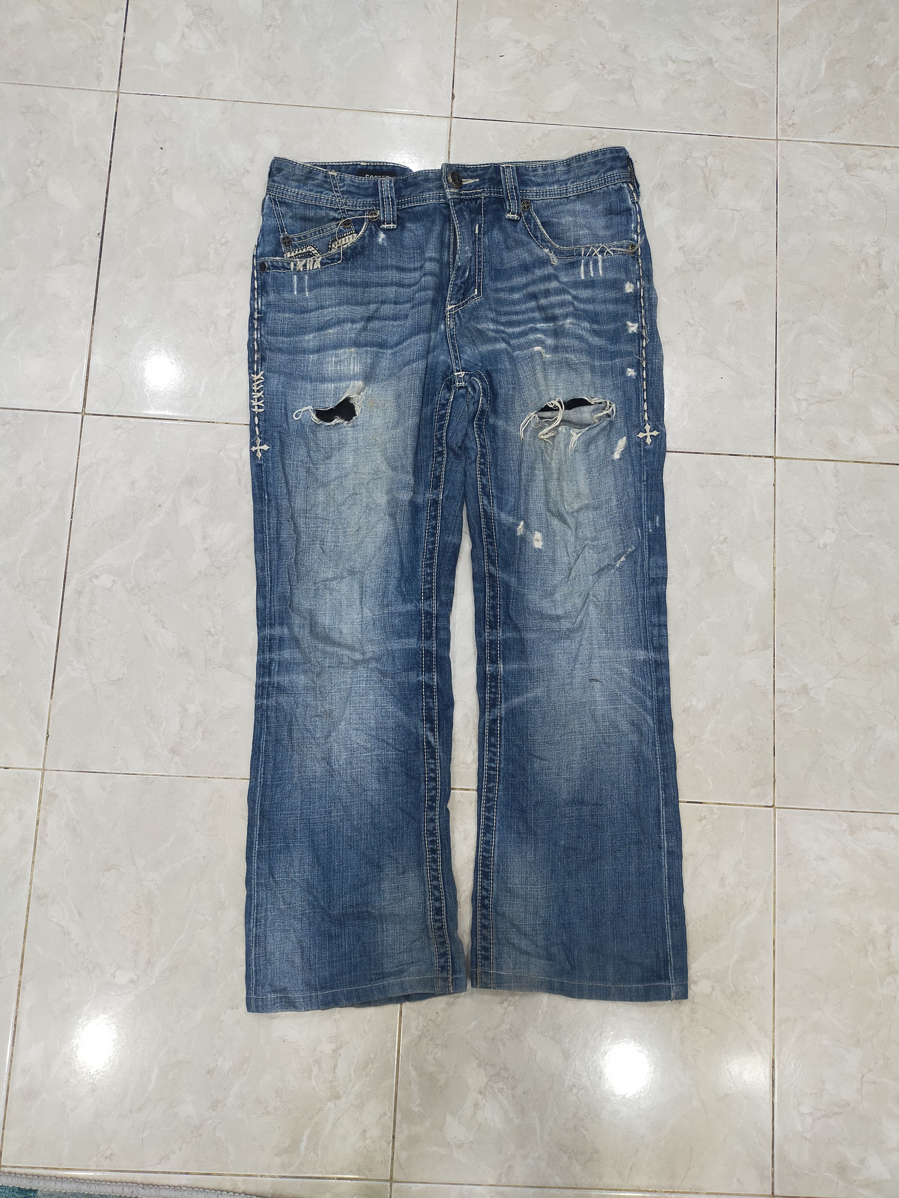 image of Affliction Distressed Jean, Men's (Size 35)