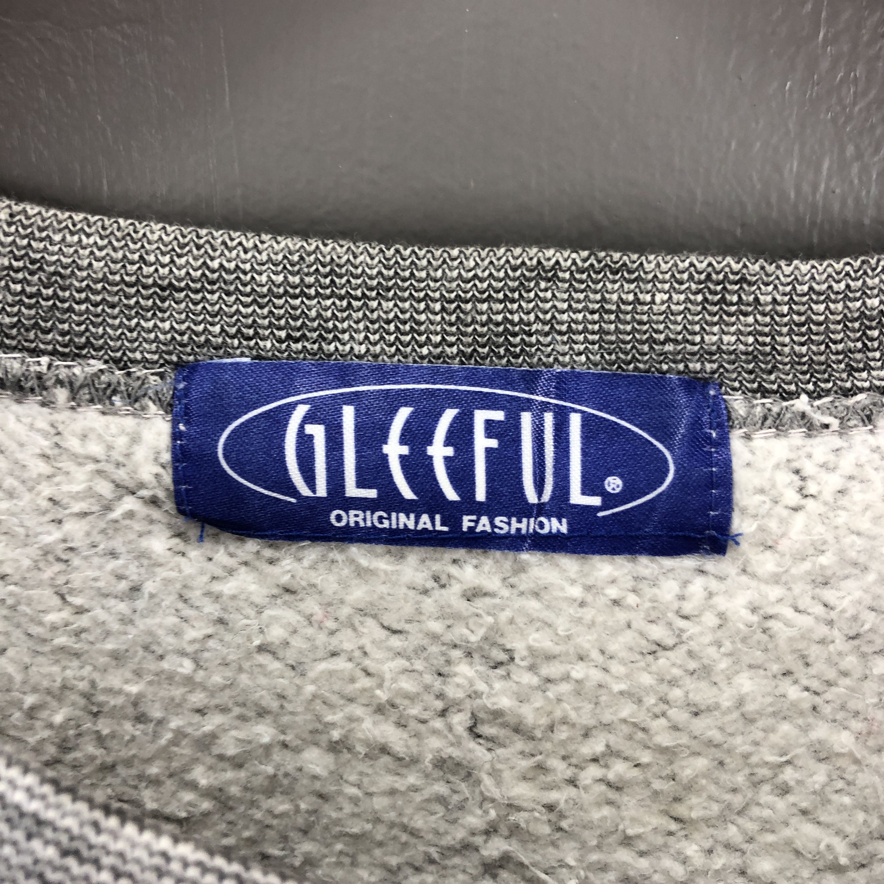 Japanese Brand Vintage FIGHT AGAINST THE ENEMY by GLEEFUL Sweatshirt #801/Y Size S / US 4 / IT 40 - 5 Thumbnail