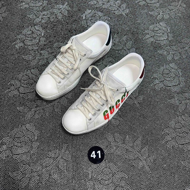 Gucci Gucci Ace Blade Sneakers for Men - Size US 8 / EU 41 - 1 Thumbnail