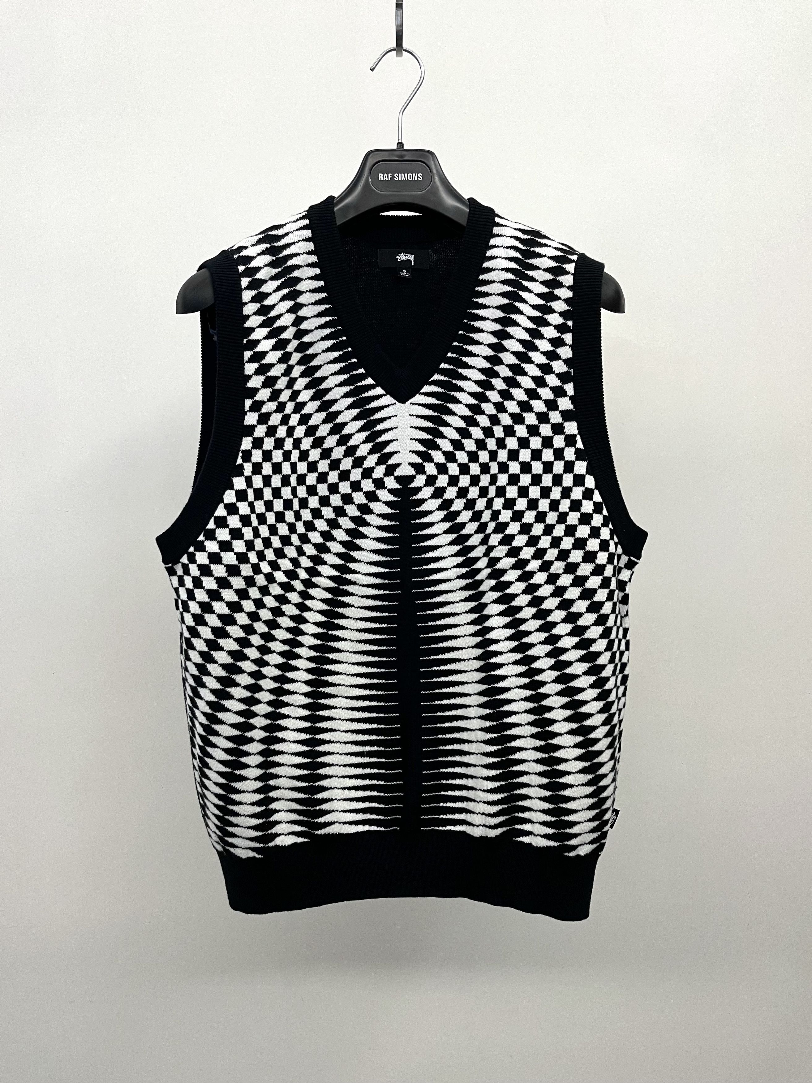 Stussy PSYCHEDELIC CHECK VEST S 【公式通販】