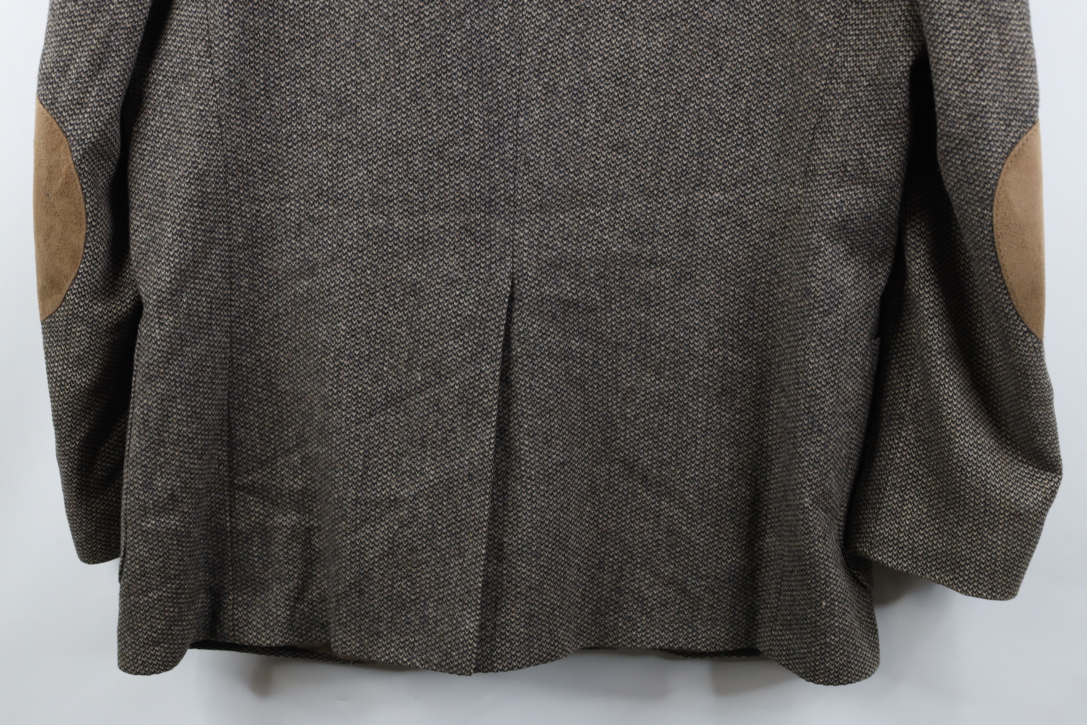 Vintage Vintage 90s Suede Leather Elbow Patch Blazer Suit Jacket USA Size US XXL / EU 58 / 5 - 18 Thumbnail
