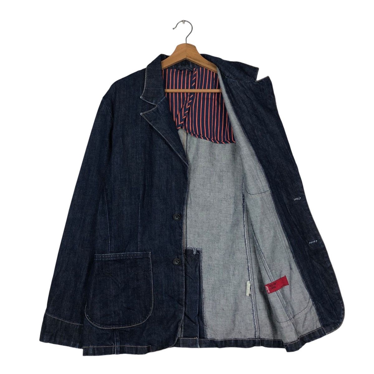 Levi's 📌Vintage Denim Chore Work Jacket Denim Levi's Multi Pocket Size US L / EU 52-54 / 3 - 12 Thumbnail