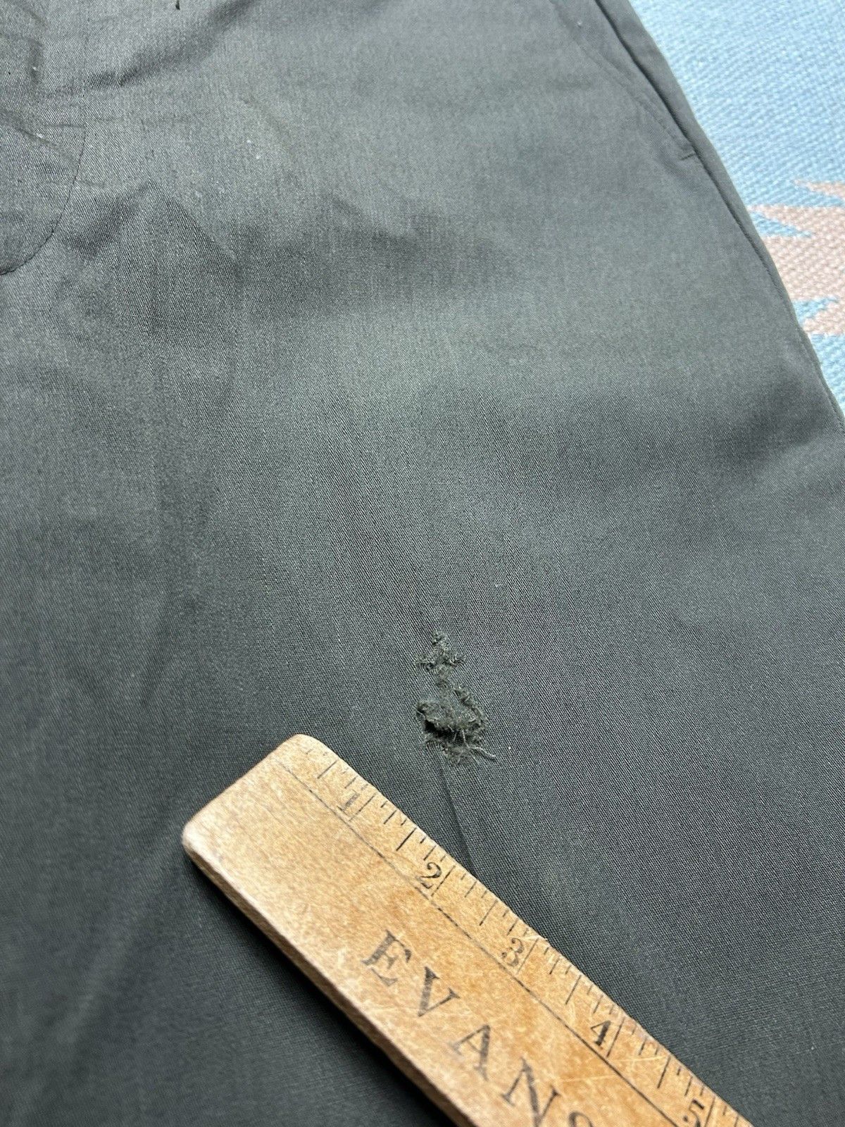 Vintage Vintage 60s 70s drop loop work pants mechanic workwear 32x30 Size US 32 / EU 48 - 3 Thumbnail