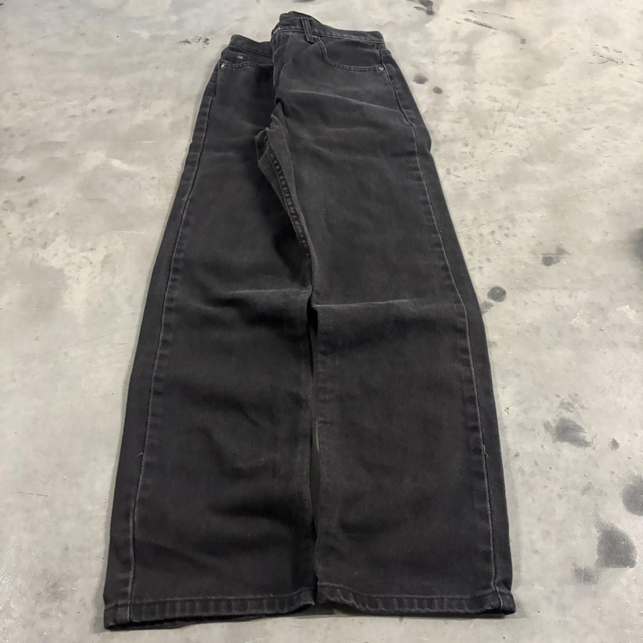 Vintage Crazy Vintage Y2K/2000s Grunge Black Essential Denim Jeans! 31x31 Size US 31 - 3 Thumbnail