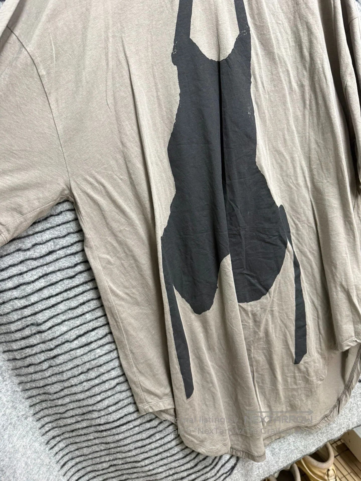 Julius Julius Abstract Print Loose Mecha Tee. Size US L / EU 52-54 / 3 - 5 Thumbnail