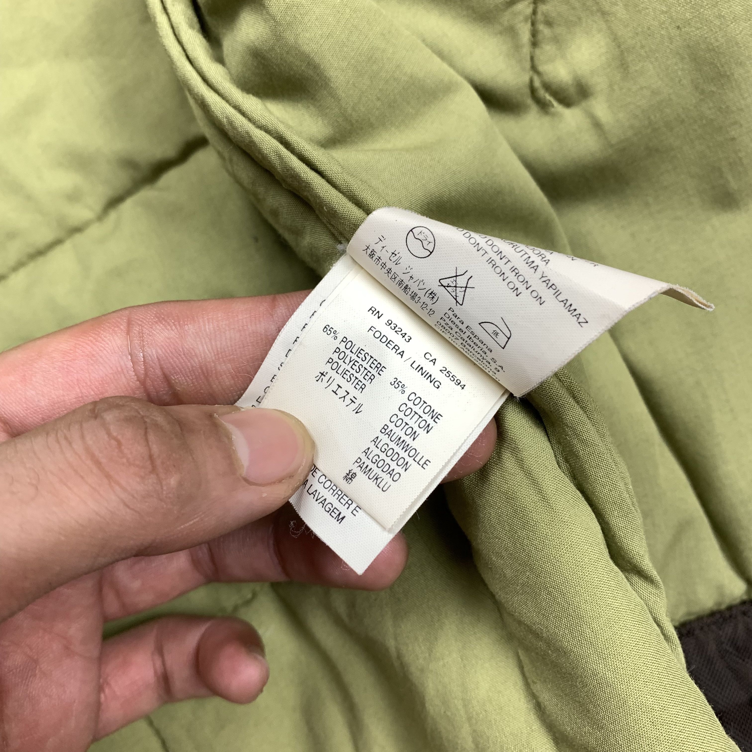 Diesel Diesel Y2K Quilted Jacket Size L / US 10 / IT 46 - 9 Thumbnail