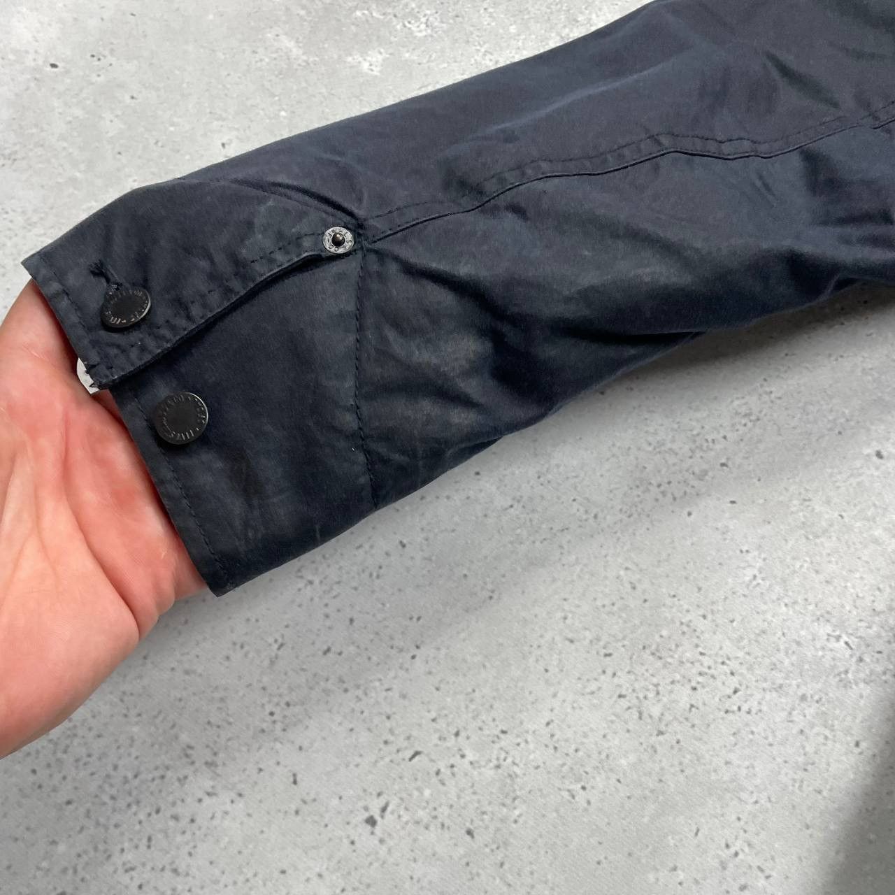 Levi's Levis Halley Stevenson Waxed Cotton Jacket Blue Size M Size US M / EU 48-50 / 2 - 23 Thumbnail