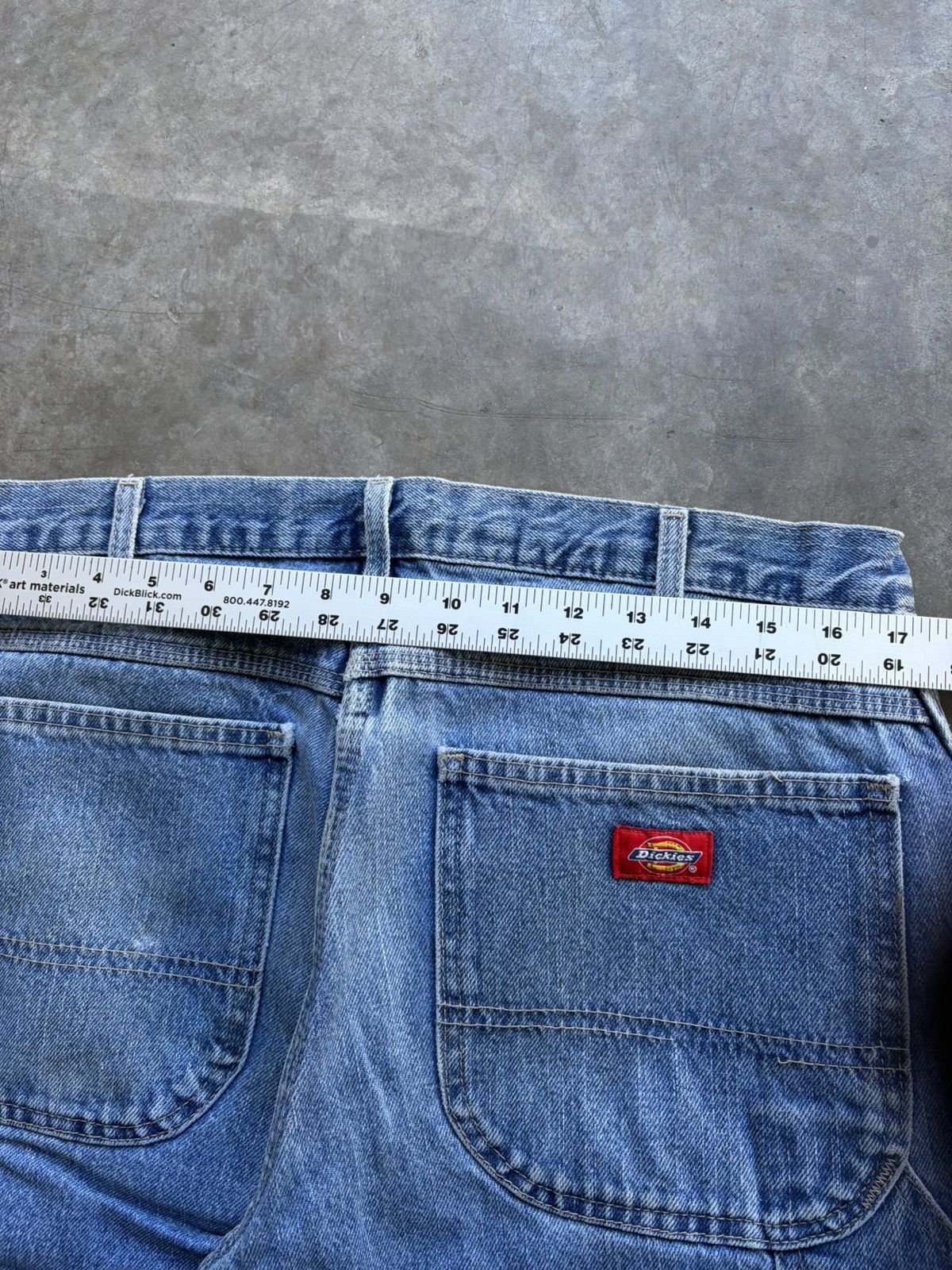 Dickies Dickies Double Knee Vintage Baggy Workwear Denim 1990s Size US 34 / EU 50 - 6 Thumbnail