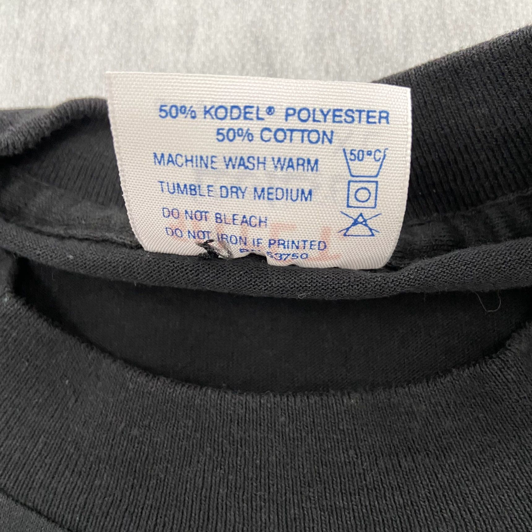 TEE JAYS VINTAGE Iowa Hawkeyes Shirt Adult Extra Large Black Crew Neck Short Sleeve Mens Size US XL / EU 56 / 4 - 6 Thumbnail