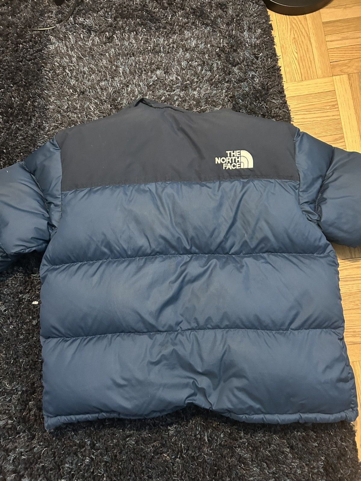 The North Face Navy 1996 Retro Nuptse North Face Size US M / EU 48-50 / 2 - 2 Thumbnail