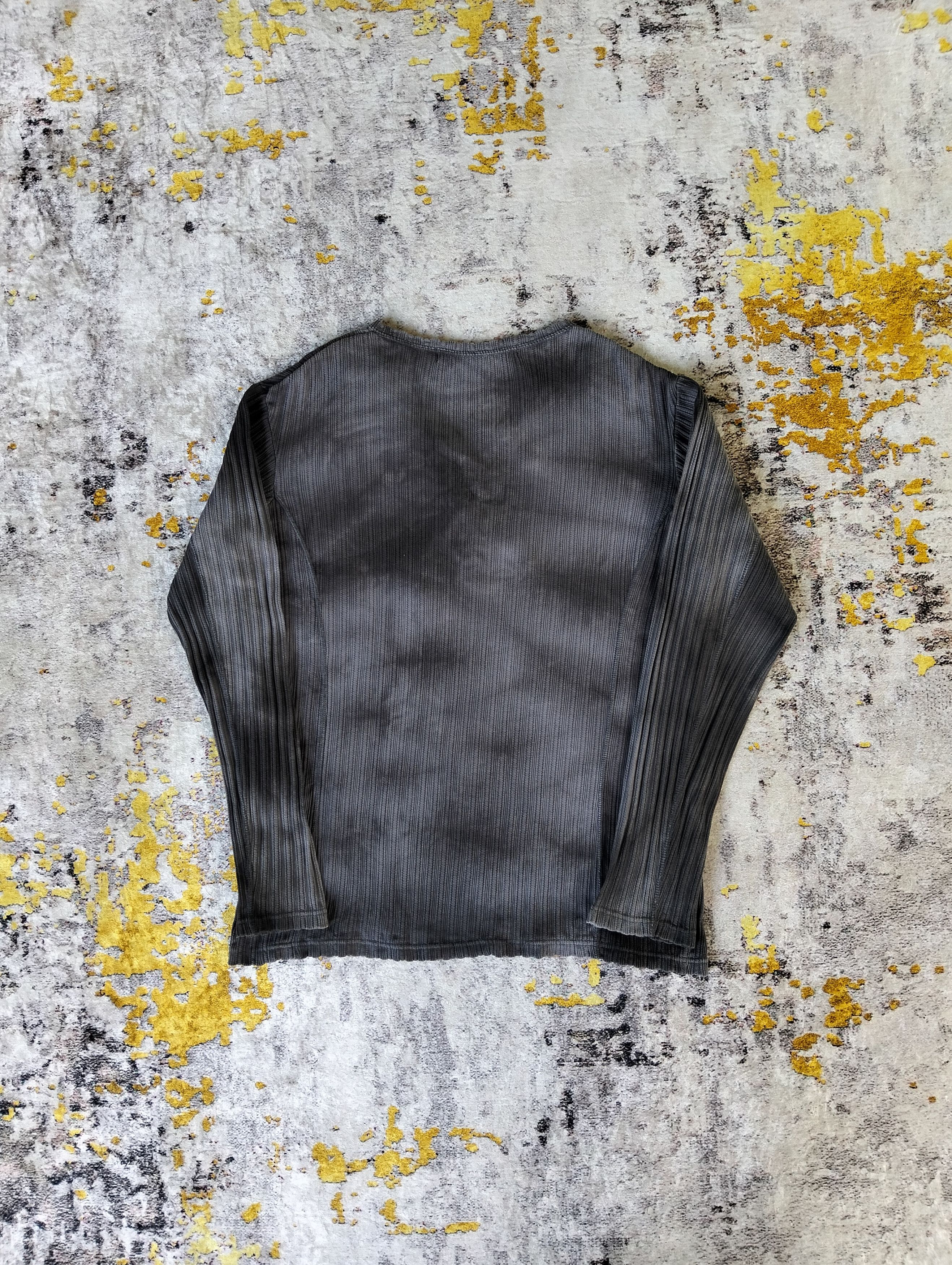 Schlussel Schlussel Lace Up Waxed Long Sleeve Tee Size US M / EU 48-50 / 2 - 5 Thumbnail