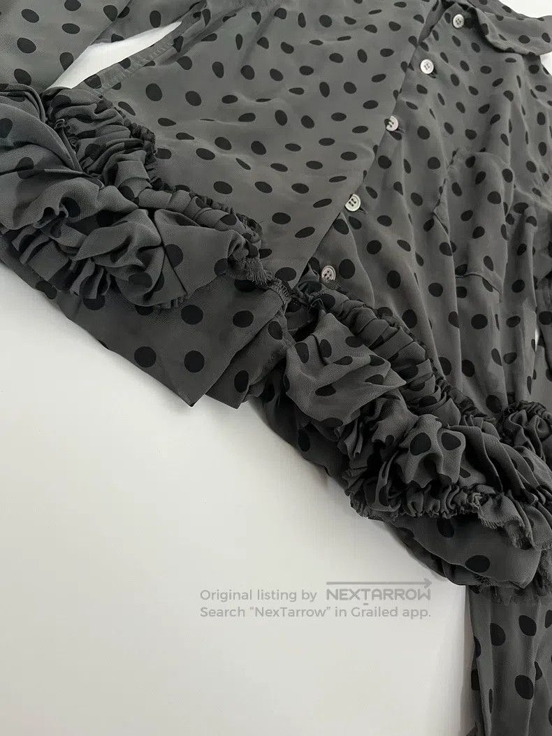 Comme des Garcons Comme des Garcons Polka dot top, shirt Size XS / US 0-2 / IT 36-38 - 6 Thumbnail