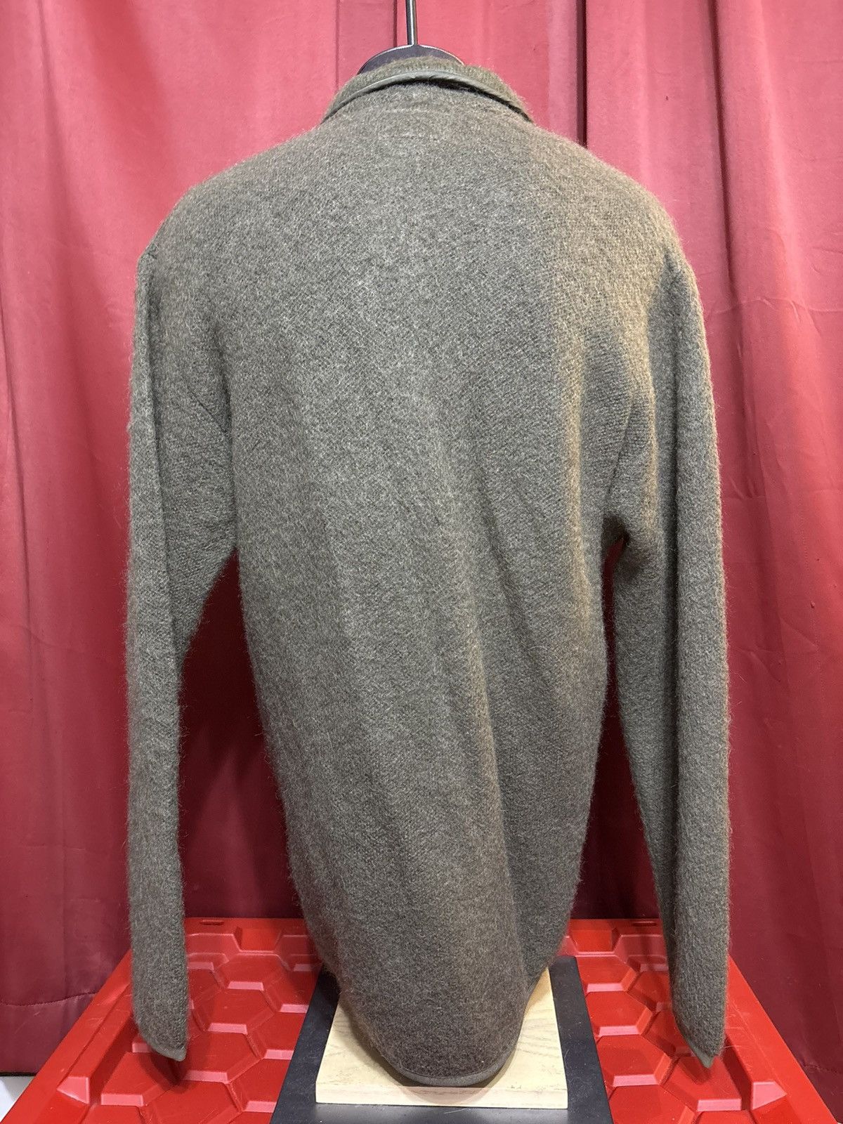 Nanamica Nanamica Mohair Pullover Fleece Olive Green Size US L / EU 52-54 / 3 - 2 Thumbnail