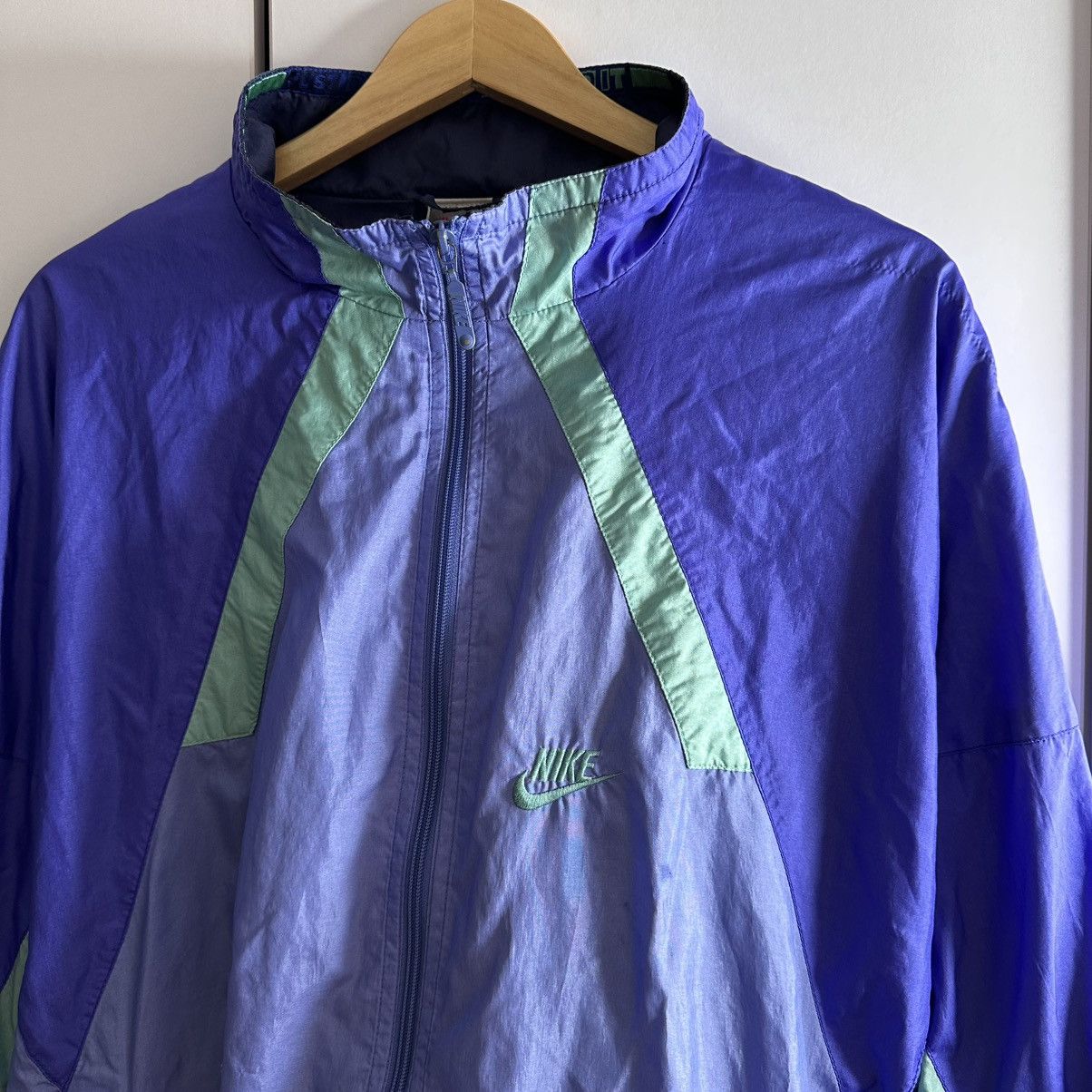 Nike Nike Vintage 80s 90s Sweatshirt Zip Streetwear Rare Size US XL / EU 56 / 4 - 5 Thumbnail