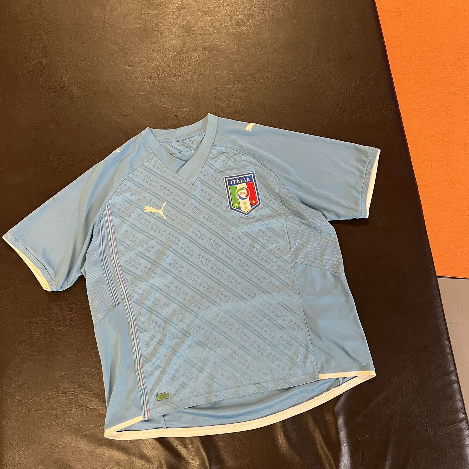 Puma × Vintage Vintage Puma Italy Soccer Jersey Size US L / EU 52-54 / 3 - 1 Thumbnail