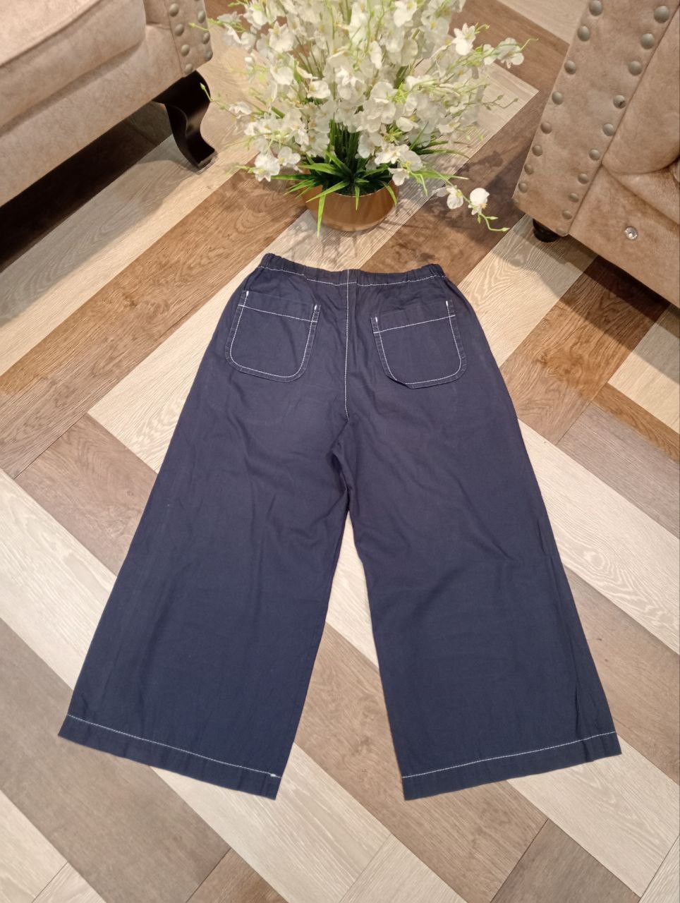 Tricot Comme des Garcons TRICOT COMME DES GARCONS AD2018 TC-P010 WIDE PANTS Size 27" / US 4 / IT 40 - 7 Thumbnail