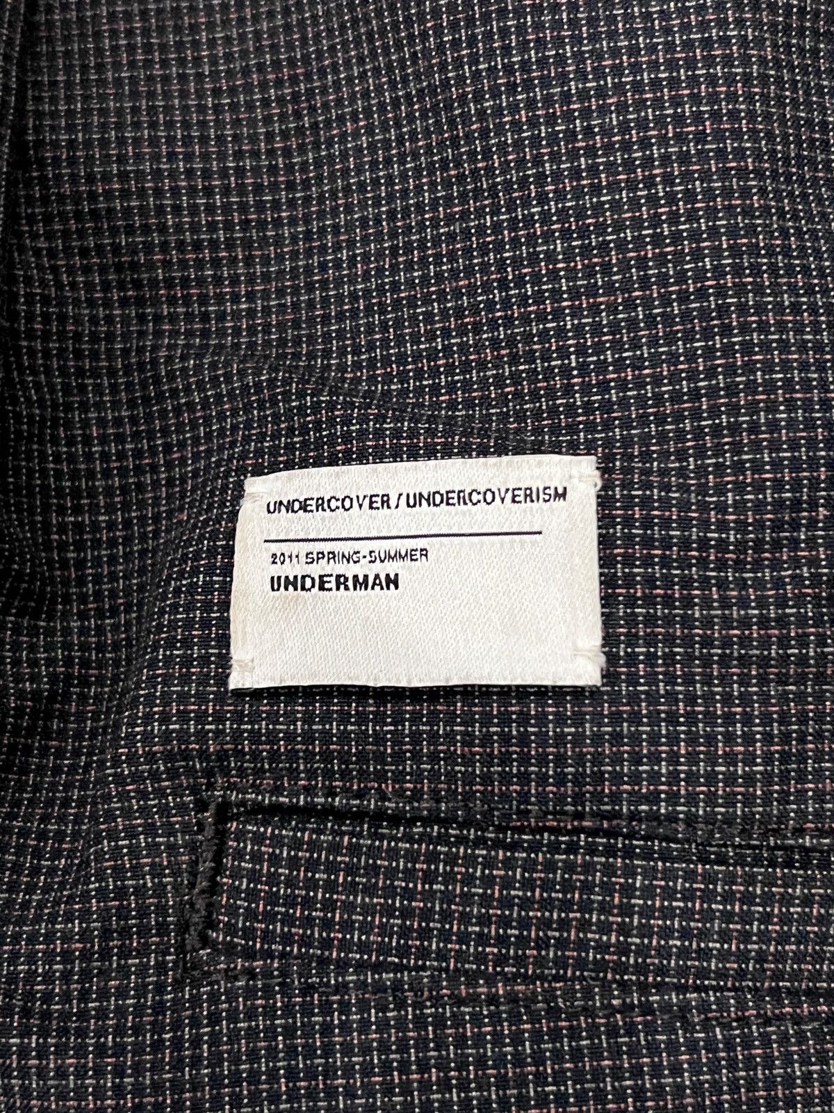 Undercover Undercover SS11 UNDERMAN Plaid Cropped Pants Size 34S - 7 Thumbnail