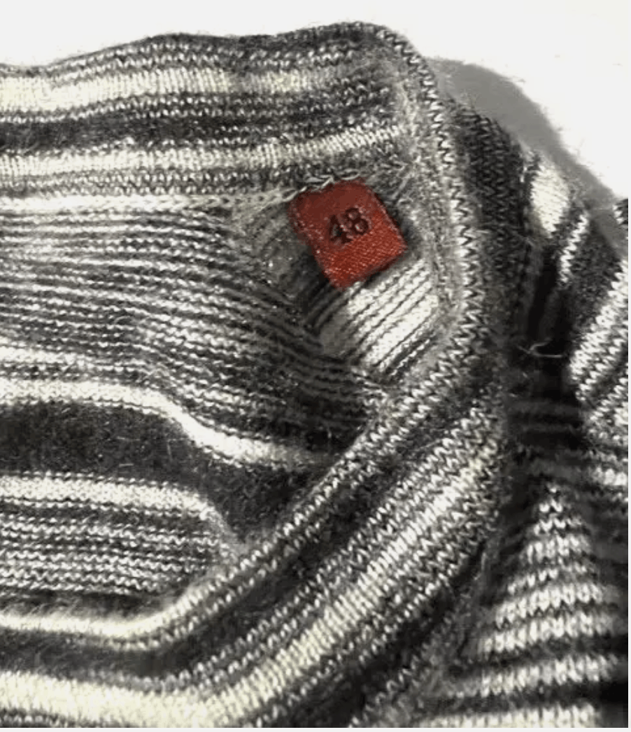 Missoni MISSONI Mens Cashmere Black Grey Space Dye Sweater Size US M / EU 48-50 / 2 - 7 Thumbnail