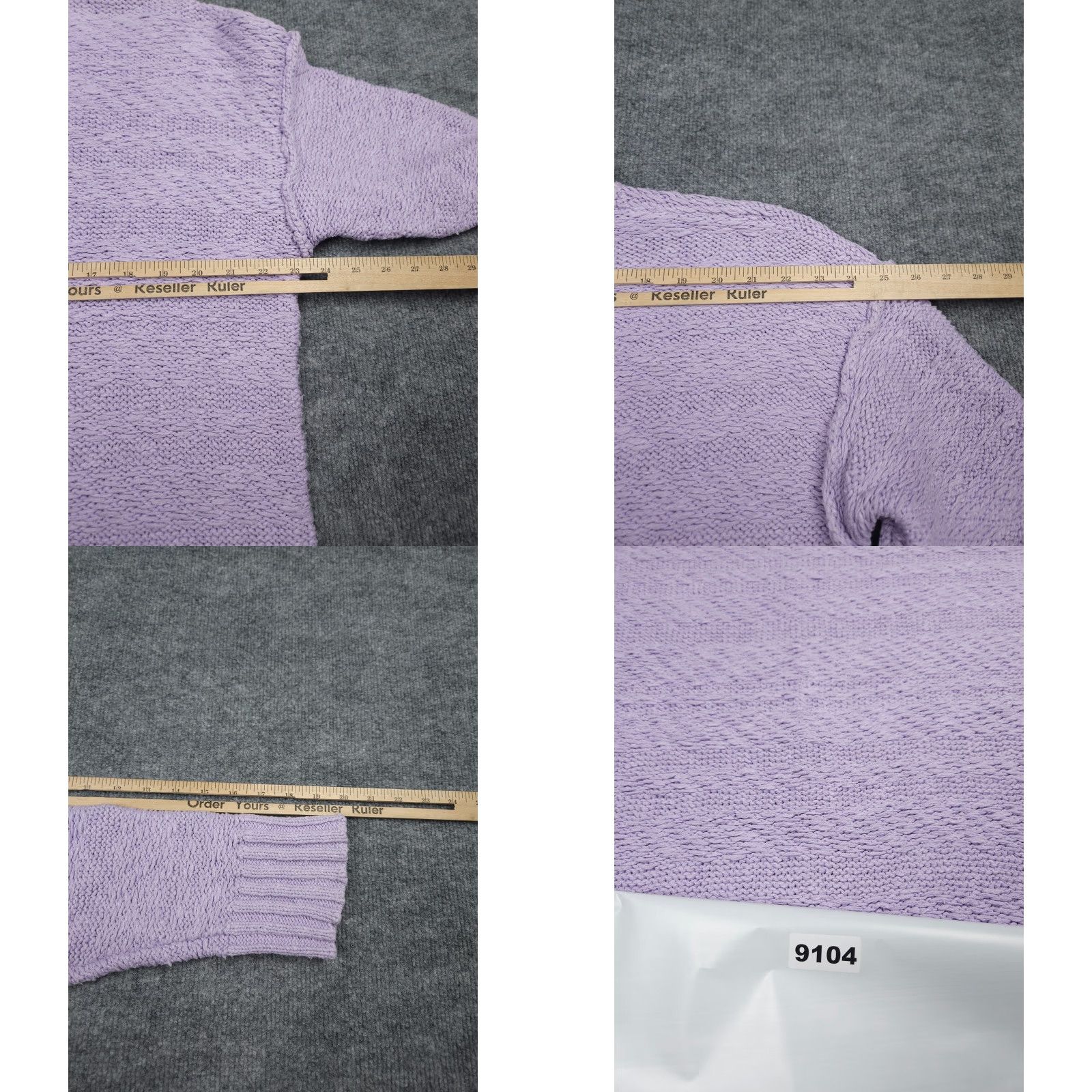 Free People Free People Sparrow Tunic Sweater Oversized Small Purple Light Purple Long Sleeve Women S Relaxed Knit Sec Size S / US 4 / IT 40 - 8 Thumbnail