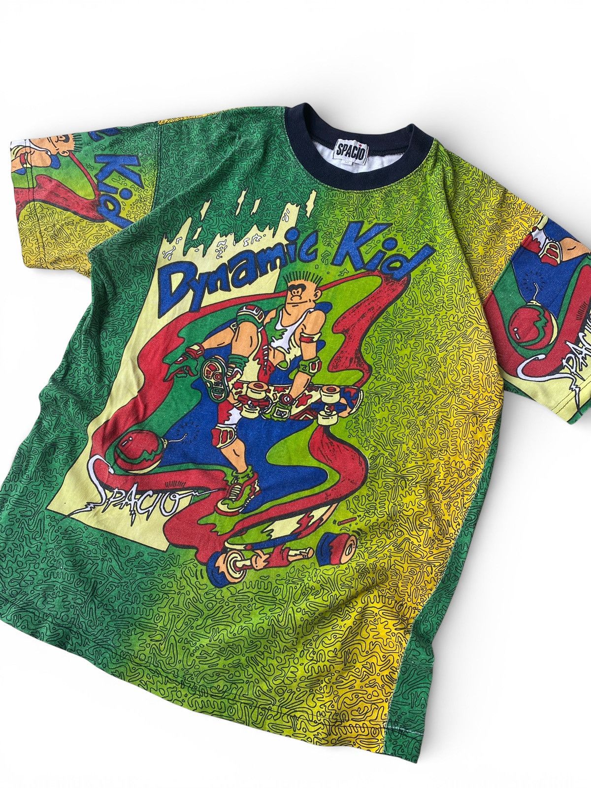 Vintage Rare Vintage Y2K Dynamic Kid Graphic Skate Surf Streetwear Size US M / EU 48-50 / 2 - 3 Thumbnail