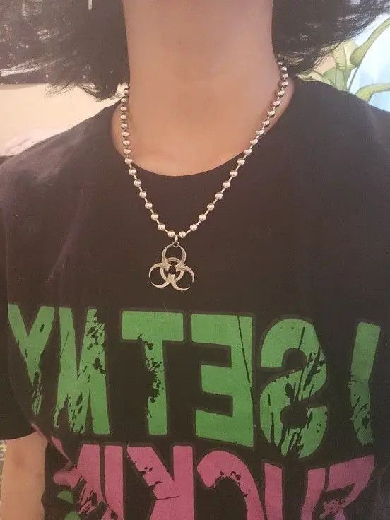 Other Punk Biochemical Crisis necklace Pendant Size ONE SIZE - 2 Thumbnail