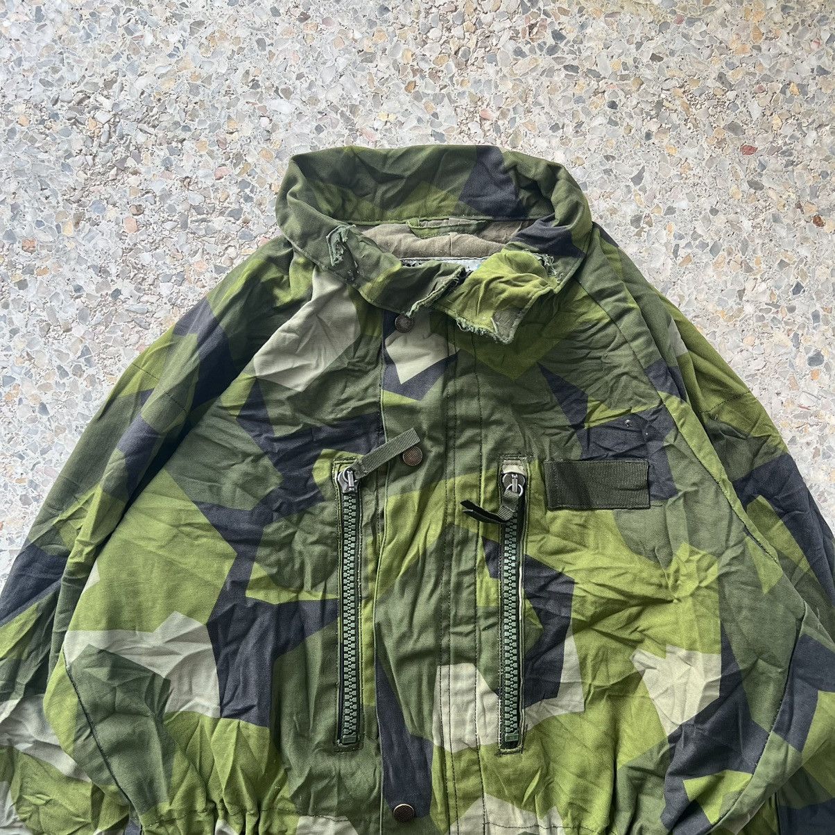 Vintage Field jacket camouflage M90 Army Size US M / EU 48-50 / 2 - 2 Thumbnail