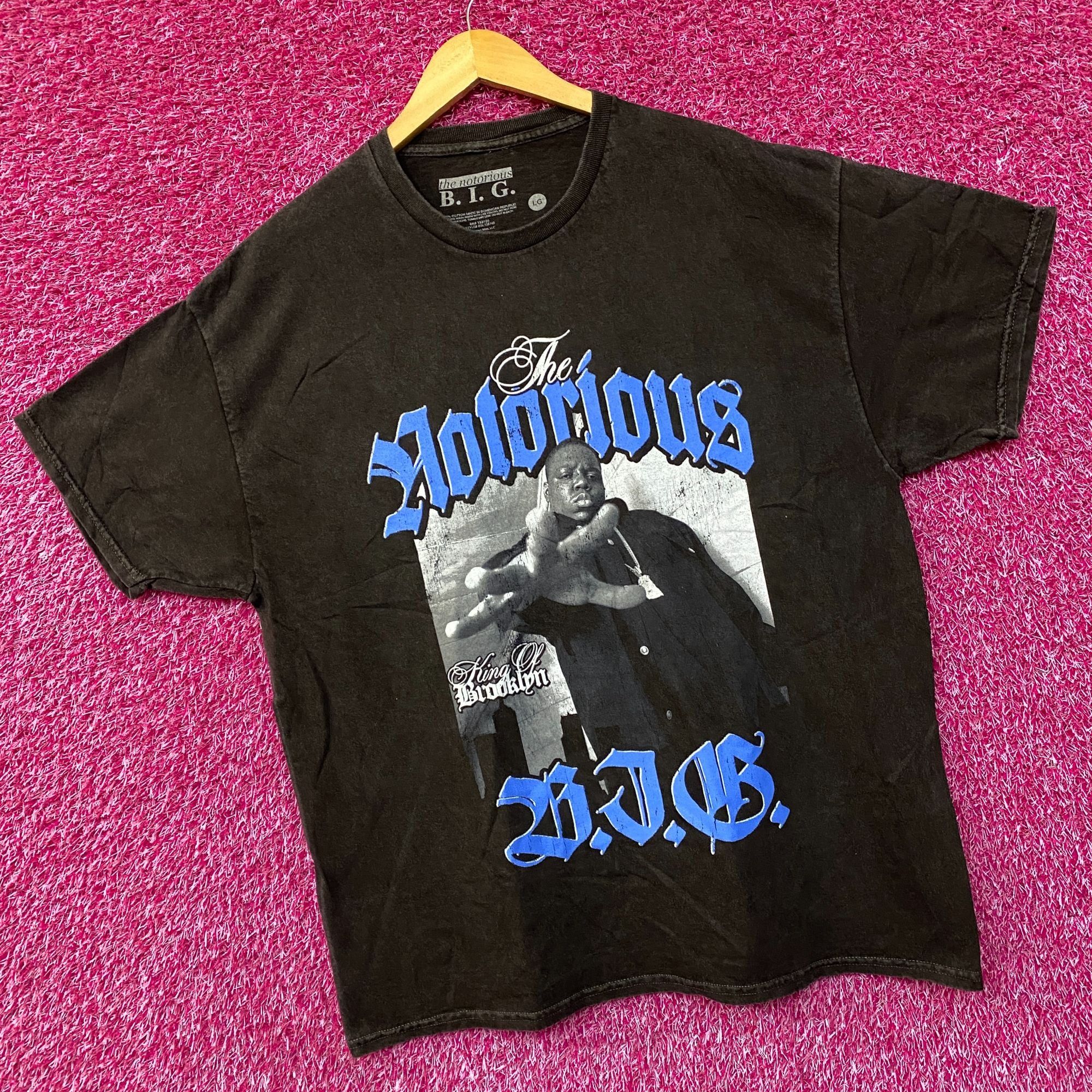 Rap Tees The Notorious B.I.G. King of Brooklyn Big T-shirt Large Size US L / EU 52-54 / 3 - 3 Thumbnail
