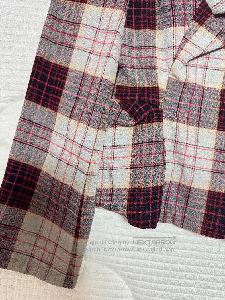 Vivienne Westwood Vivienne Westwood Drunkard plaid suit jacket Size S / US 4 / IT 40 - 4 Thumbnail