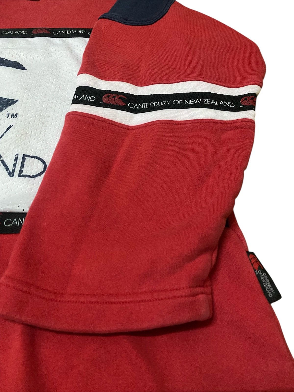 Canterbury of New Zealand Vintage 90s Canterbury Of NZ Big Spellout Polo Rugby Jersey. Size US XL / EU 56 / 4 - 3 Thumbnail
