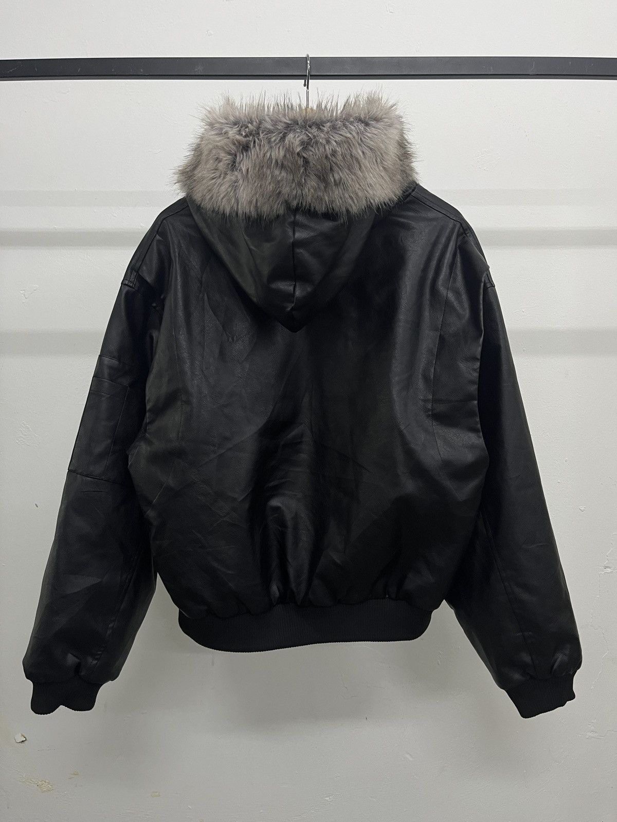 KMRii Faux Leather Fur GV Gallery Inspired Jacket LGB Vkei Size US L / EU 52-54 / 3 - 16 Thumbnail