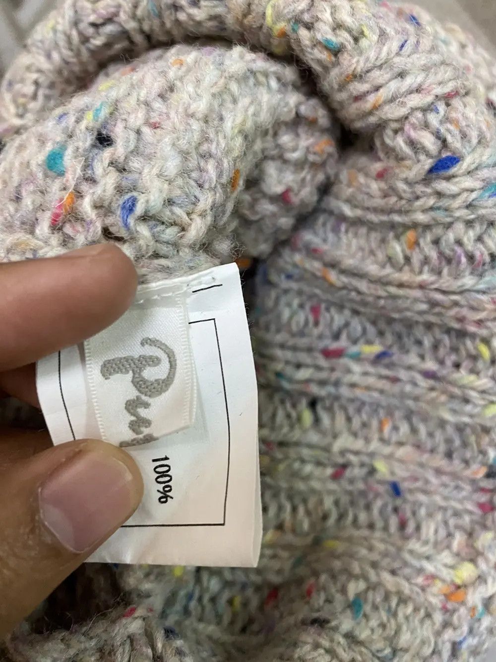 Rare Design Knit Japanese Brand Beanie Hat