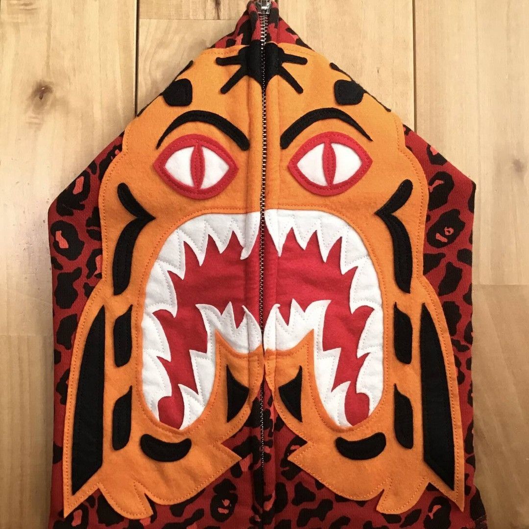 Bape × Nigo BAPE Leopard camo Tiger full zip hoodie a bathing ape NIGO Size US M / EU 48-50 / 2 - 4 Thumbnail