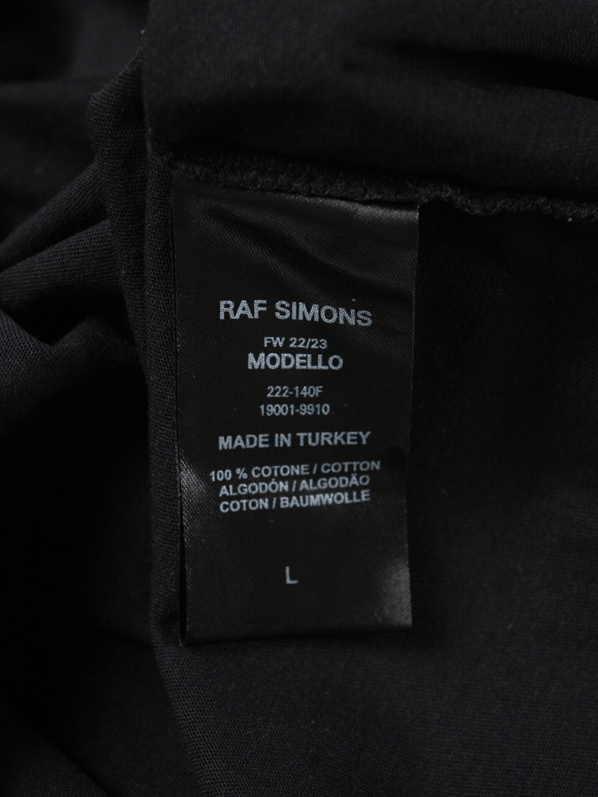 Raf Simons Raf Simons - A/W 2022 - "Ghost - Host" t-shirt Size US L / EU 52-54 / 3 - 6 Thumbnail