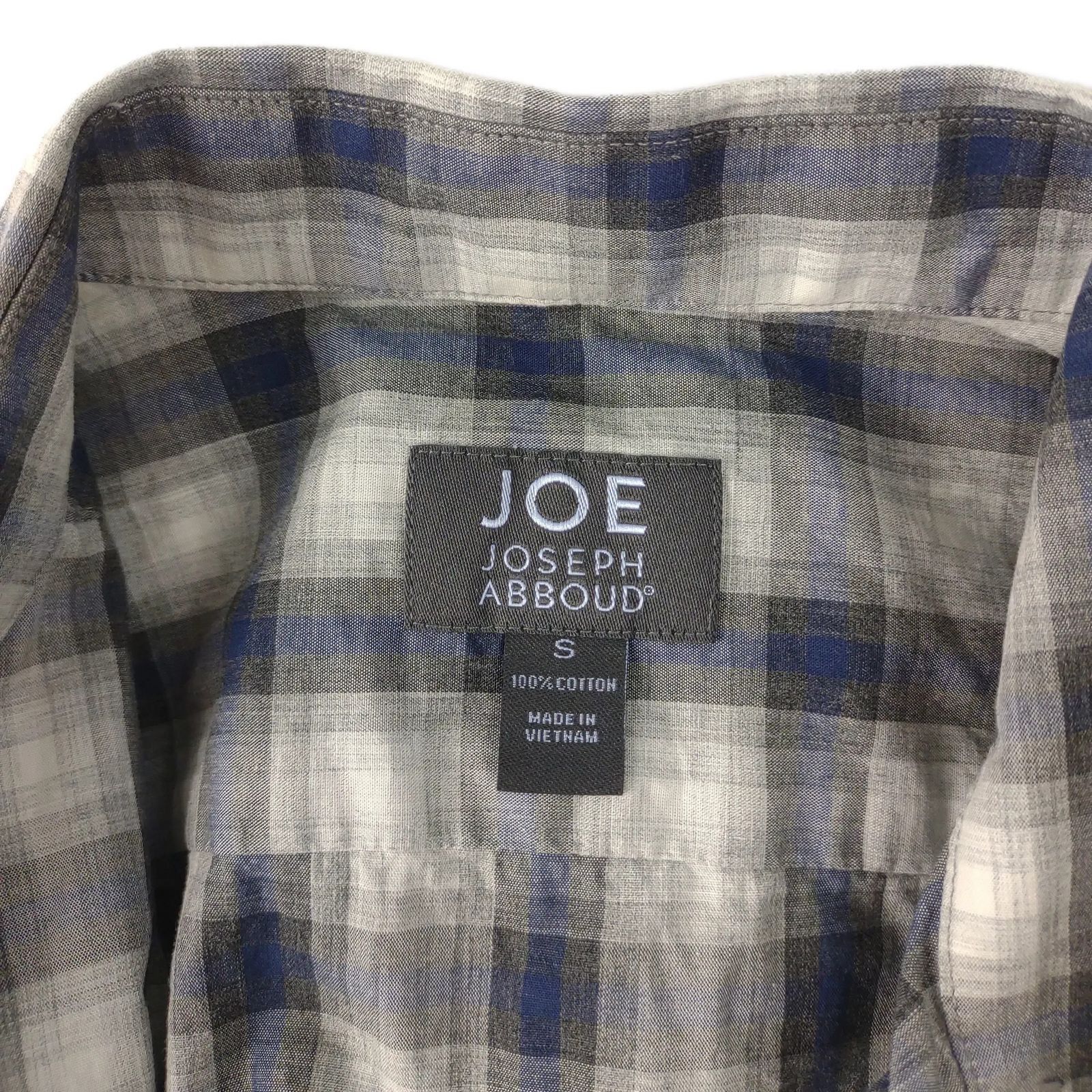 Joseph Abboud JOSEPH ABBOUD Plaid Button Up Casual Dress Long Sleeve Shirt Size US S / EU 44-46 / 1 - 3 Thumbnail