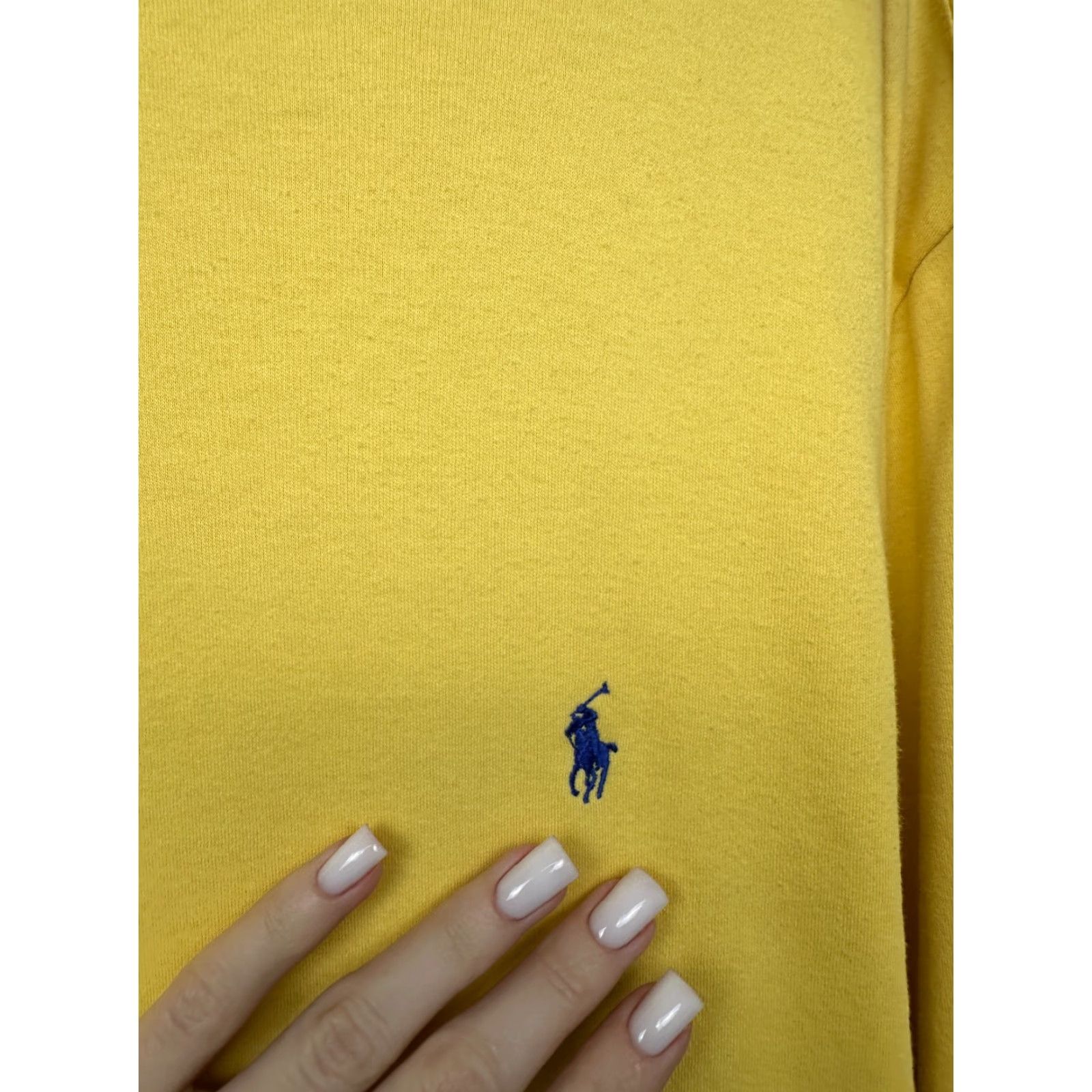 Polo Ralph Lauren Polo Ralph Lauren Vintage Mens Turtleneck Sweater Size M Yellow Cotton Logo Pullover SOLID 90s Size US M / EU 48-50 / 2 - 3 Thumbnail
