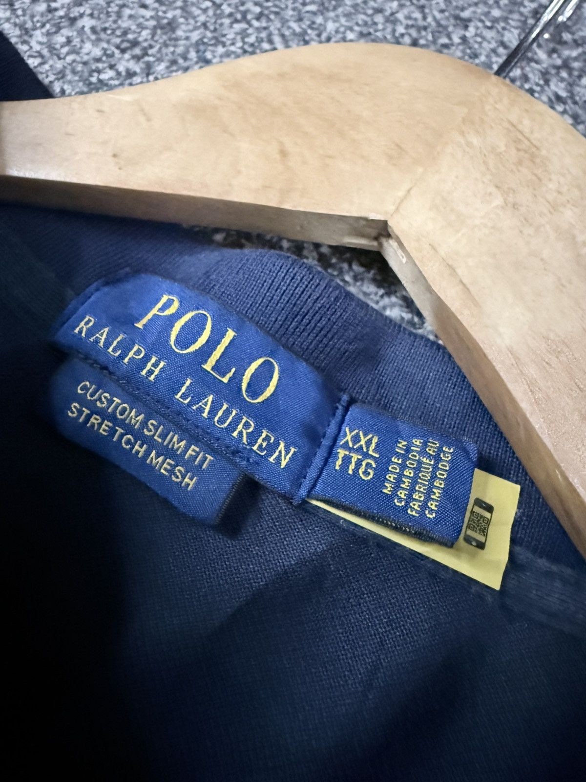 Polo Ralph Lauren SS22 Custom Slim Fit Stretch Mesh Polo Shirt Half Zip Size US XXL / EU 58 / 5 - 7 Thumbnail