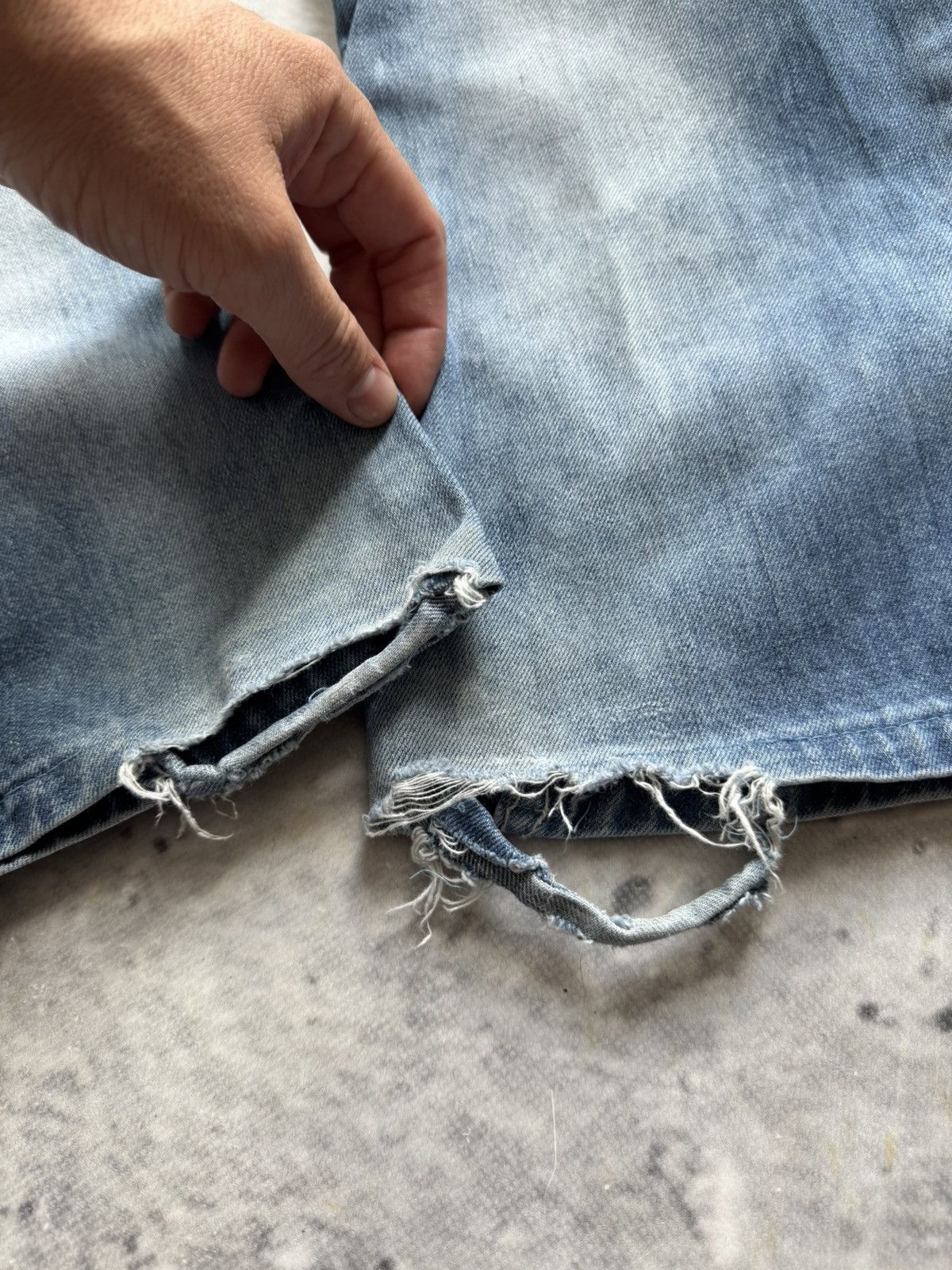 Designer Japrag Multipocket ay2J Drip Denim Japanese Designer Pants Size US 32 / EU 48 - 3 Thumbnail