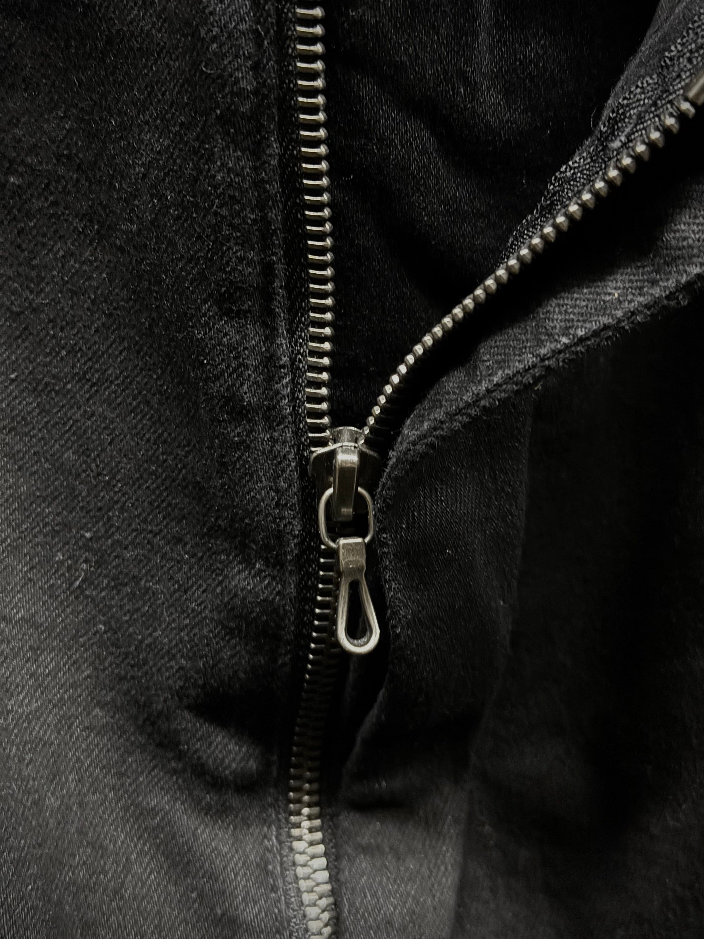 Julius Julius Waxed Velcro Gas-Mask Cargo Denim Size US 30 / EU 46 - 4 Thumbnail