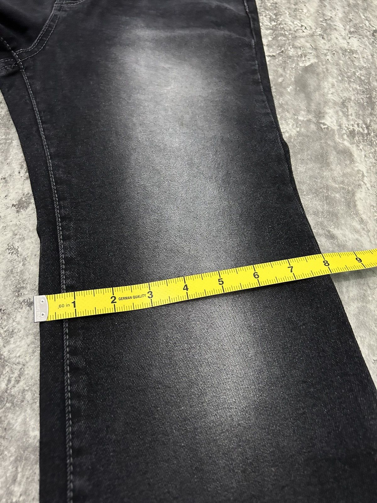 If Six Was Nine × Le Grande Bleu (L.G.B.) × Tornado Mart Millioncore Acid Wash Flare Pants Size US 27 - 17 Thumbnail