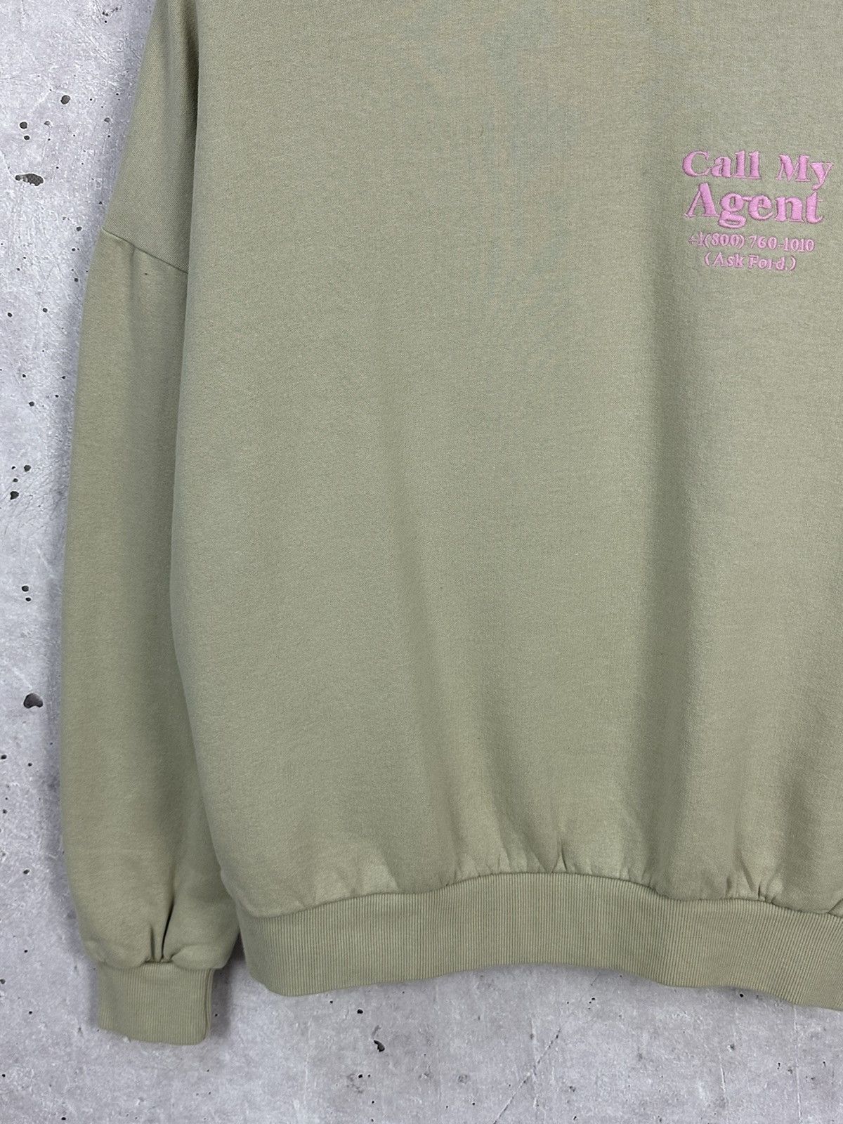 Eleven Paris × Vintage Eleven Paris Beige Printed Cotton Men’s Sweatshirt Size US M / EU 48-50 / 2 - 5 Thumbnail